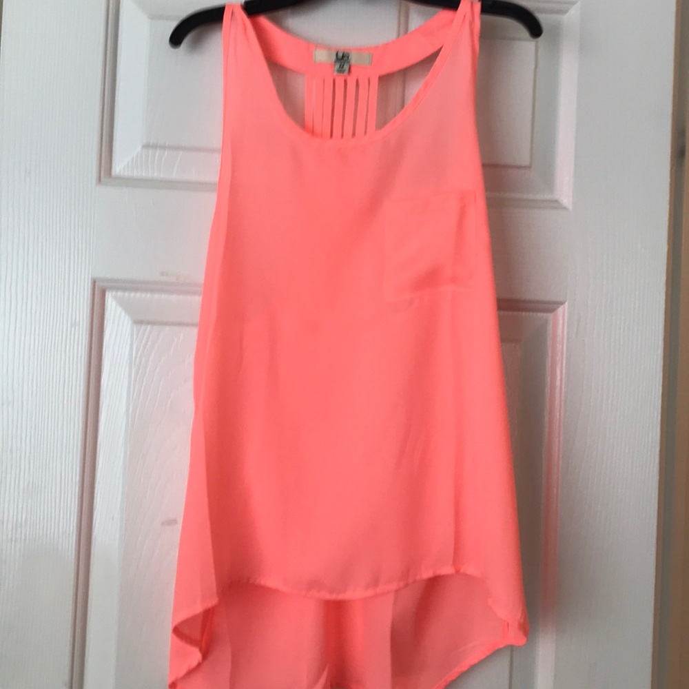 Flirty sheer blouse